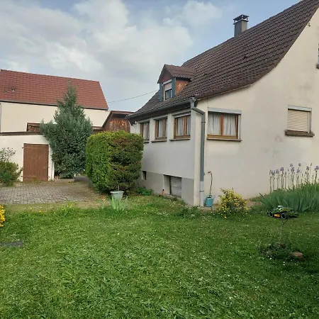 Au Jardin De Lucie Etage Apartment Sainte-Croix-en-Plaine
